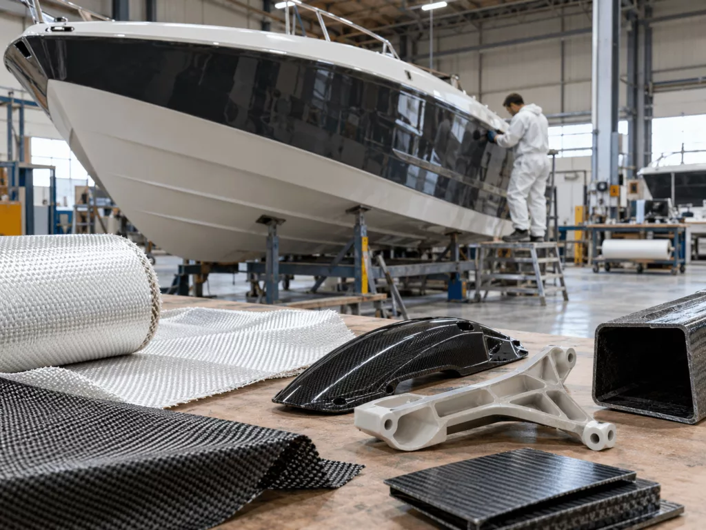 Matériaux composites dans le nautisme