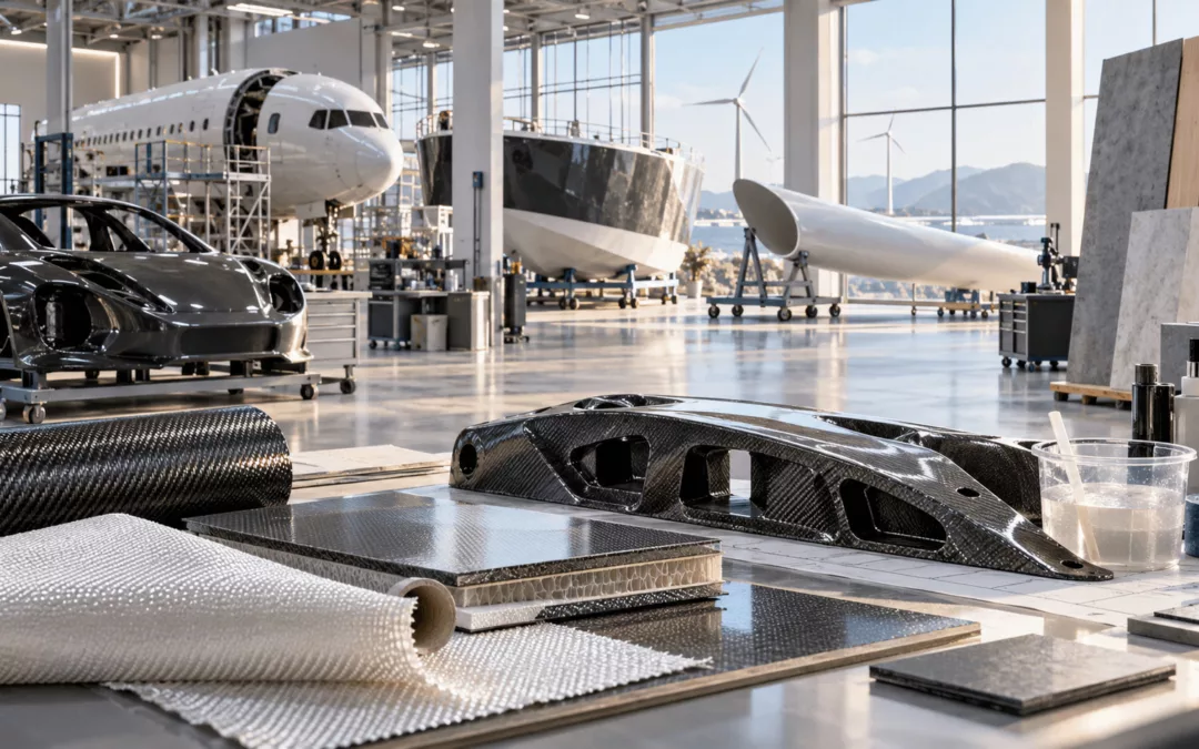Les matériaux composites : quels usages dans l’industrie aujourd’hui ?