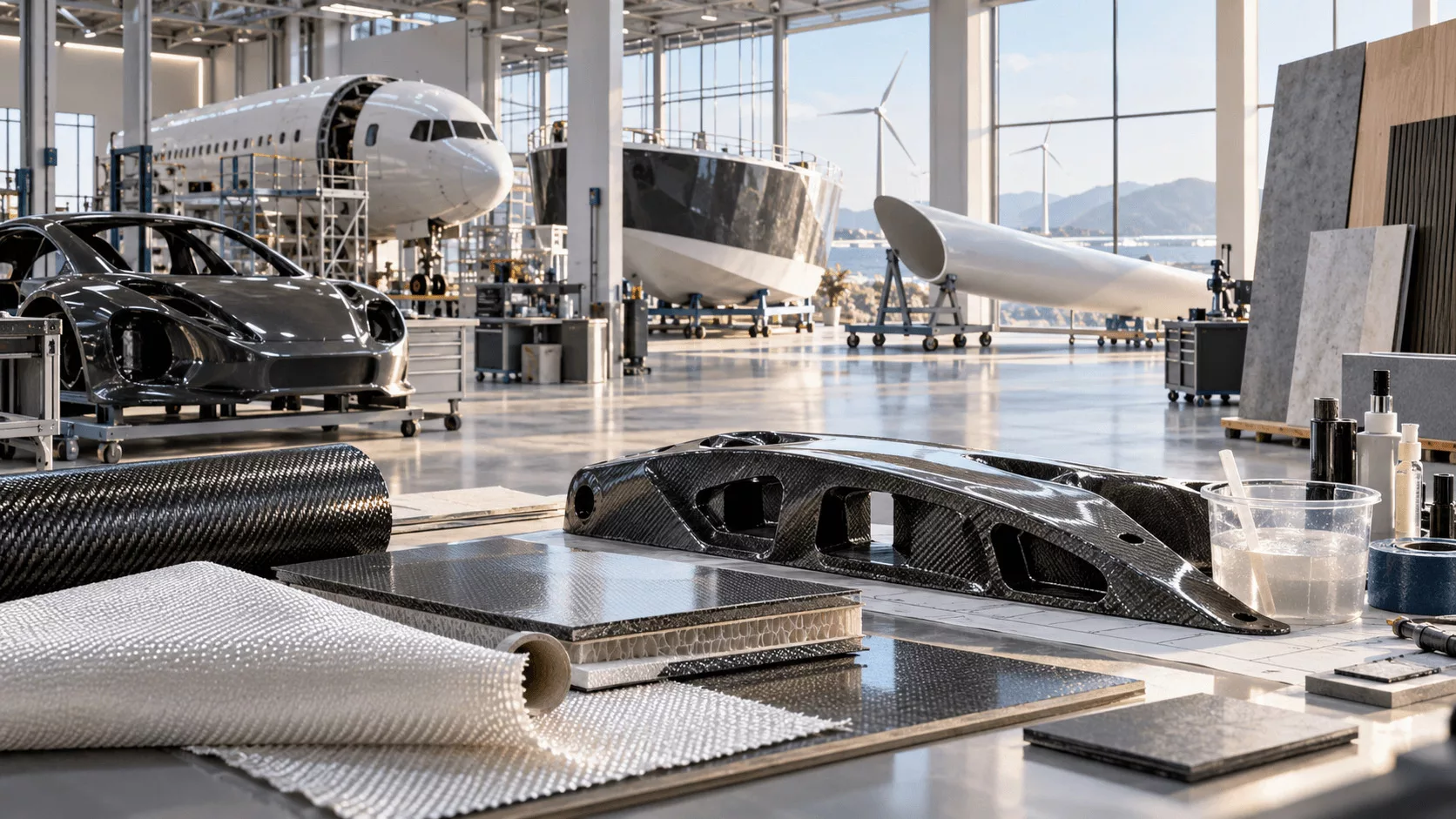 Quels usages pour les matériaux composites dans l'industrie